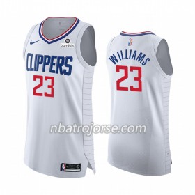Män Los Angeles Clippers Tröja Lou Williams 23 2019-20 Nike Association Edition Swingman